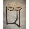 Fossil Stone Drink Table (Round) 170213508t