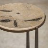 Fossil Stone Drink Table (Round) 170213508t 3